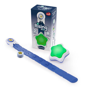 ROCKIT® Rising Star Slaaptrainer Kind – Slaapwekker & Kinderwekker – Leert je Kind door verschillende kleuren wanneer het mag opstaan – Vanaf 3 Jaar - Nu met gratis leuke beloningsposters*